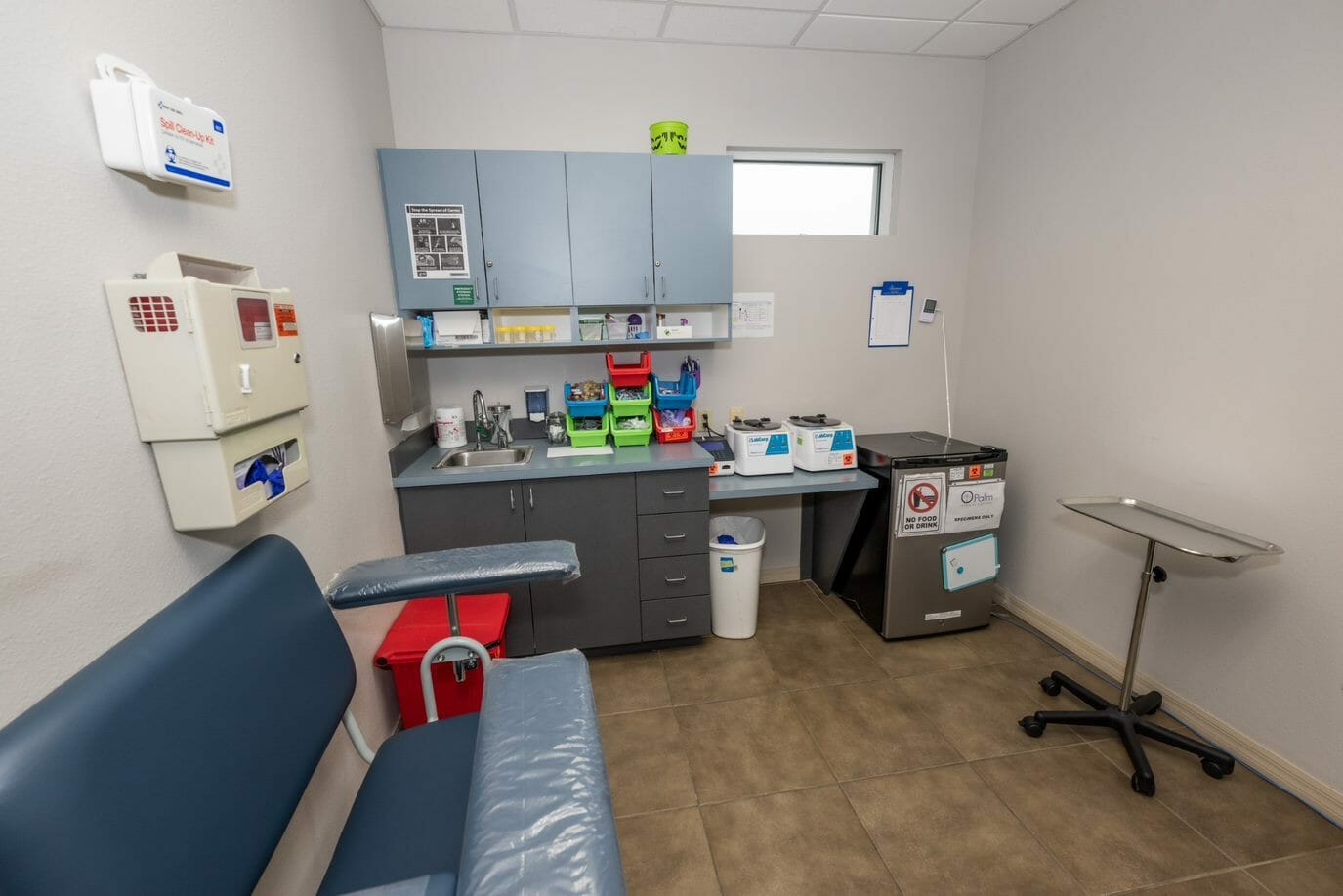 Lab inside the Palm Medical Centers office in North Lakeland, FL.