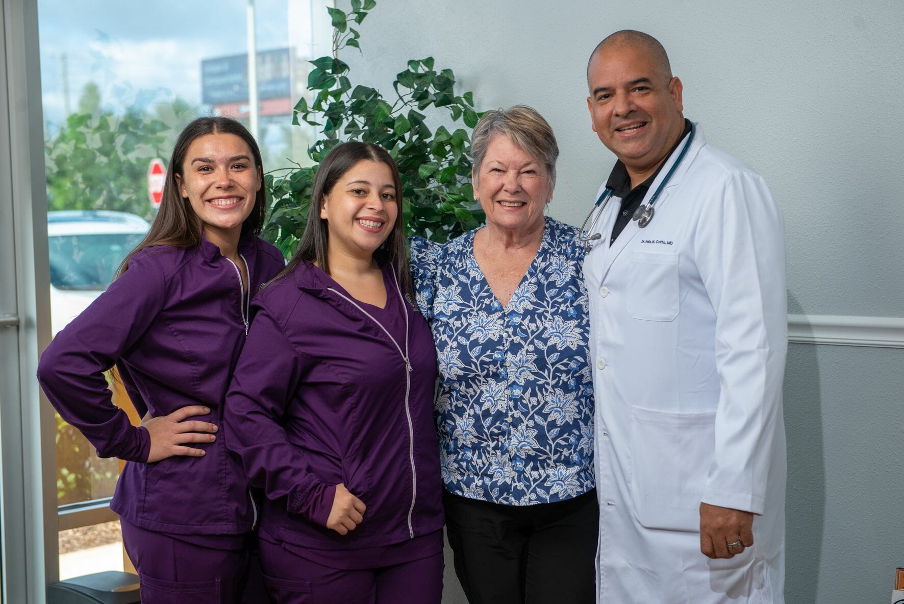 The medical team at the Palm Medical Centers office in Orlando, FL.